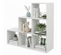 Relaxdays Scaffale a gradini 6 scomparti