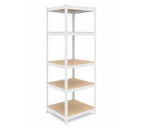 Relaxdays Scaffale acciaio 5 piani