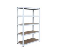 Relaxdays Scaffale acciaio 5 piani