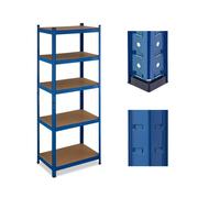 Relaxdays Scaffale ad alta portata con 5 ripiani