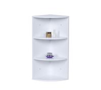 Relaxdays Scaffale angolare 3 ripiani