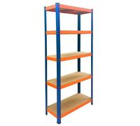 Relaxdays Scaffale carichi pesanti 5 ripiani