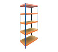 Relaxdays Scaffale carichi pesanti 5 ripiani