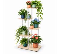 Relaxdays Scaffale con 5 ripiani per piante