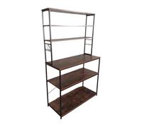 Relaxdays Scaffale da cucina con piano