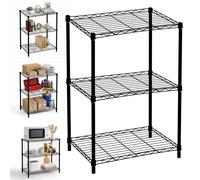 Relaxdays Scaffale metallico a rete