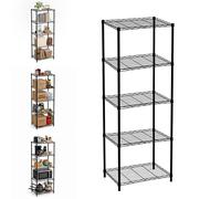 Relaxdays Scaffale metallico a rete