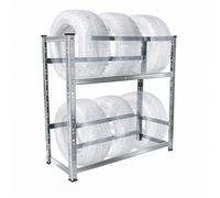 Relaxdays Scaffale per 4-6 gomme