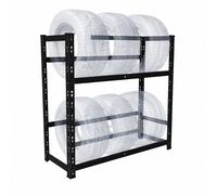 Relaxdays Scaffale per 4-6 gomme