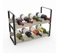 Relaxdays Scaffale per 8 bottiglie