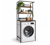Relaxdays Scaffale per lavatrice con 3 ripiani