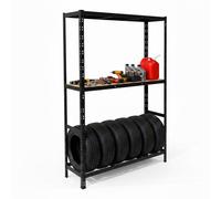 Relaxdays Scaffale per pneumatici con 2 ripiani