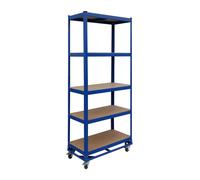 Relaxdays Scaffale pesante su ruote