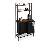 Scaffale portabiancheria Mobiletto organizzatore Contenitore per bucato