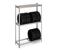 Scaffale Portagomme Supporto 8 Pneumatici Ruote Auto Garage Salvaspazio Officina