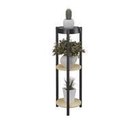 Supporto Piante Portafiori Interni Porta Vasi 3 Ripiani Metallo HLP: 71x24x24 cm