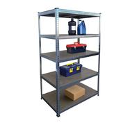 Relaxdays Scaffale robusto 180x100x60 cm