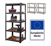 Relaxdays Scaffale robusto Industrial Chic 500 kg