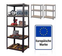 Relaxdays Scaffale robusto Industrial Chic 500 kg