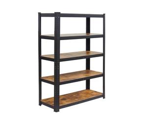 Relaxdays Scaffale robusto Industrial Chic 500 kg