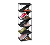 Relaxdays Scaffale scarpiera per 11 paia di scarpe