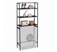 Relaxdays Scaffale sopra lavatrice 3 ripiani