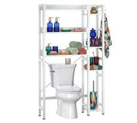 Relaxdays Scaffale WC 3 ripiani, laterale