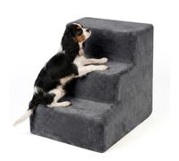 Relaxdays Scaletta cani 3 gradini