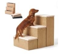 Relaxdays Scala pieghevole per cani con vano