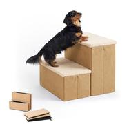 Relaxdays Scala pieghevole per cani con vano