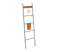 Scala Portasciugamani Scaletta Porta Asciugamani Bagno Metallo HxL: 160,5x44 cm