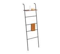 Scala Porta Asciugamani Bagno Scaletta Portasciugamani Metallo 150x45,5x20 cm