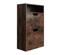 Relaxdays Scarpiera a ribalta con vano aperto