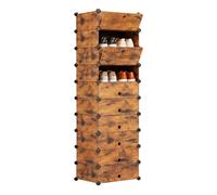 Relaxdays Scarpiera effetto legno