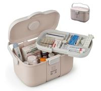 Relaxdays Scatola medicinali in plastica
