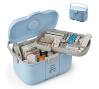 Relaxdays Scatola medicinali in plastica