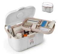 Relaxdays Scatola medicinali in plastica
