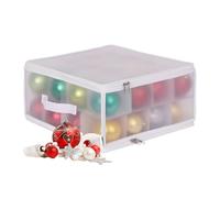 Relaxdays Scatola per palline di Natale