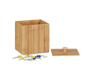 Relaxdays Scatola portaoggetti con coperchio