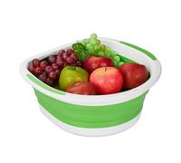 Relaxdays Scolapasta pieghevole in plastica