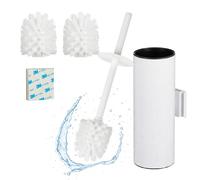 Relaxdays Scopettino e portascopino da parete