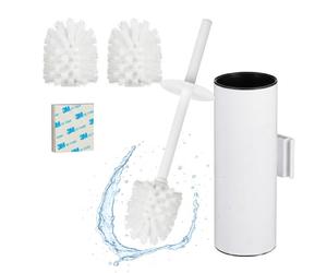 Relaxdays Scopettino e portascopino da parete