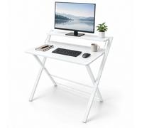 Relaxdays Scrivania pieghevole con rialzo