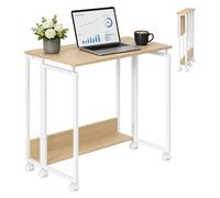 Relaxdays Scrivania pieghevole con ruote