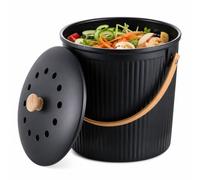 Relaxdays Secchio compost cucina rotondo 5,6 L