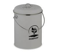 Relaxdays Secchio per compost con filtro da 5,5 L
