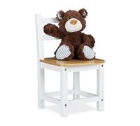 Sedia per bambini Sediolina in bambù Poltroncina rustica Sgabello decorativo