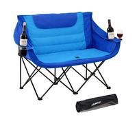 Relaxdays Sedia da campeggio pieghevole 2 persone