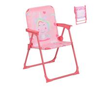 Relaxdays Sedia pieghevole per bambini con animali