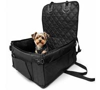 Relaxdays Seggiolino auto robusto per cani piccoli